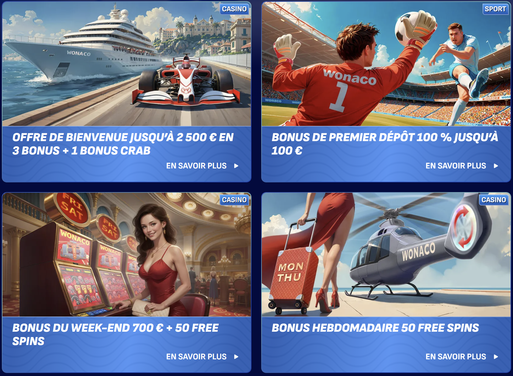 Wonaco online casino